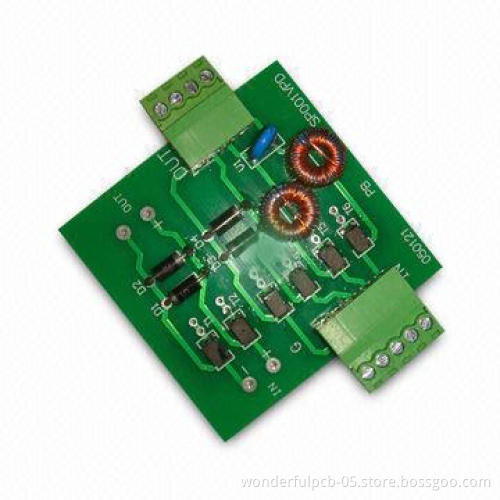 Multi-layered PCB Display, 176.12 x 26.36mm/4 Pieces Panel Size, HASL-LF Finish, 0.4mil Hole Size